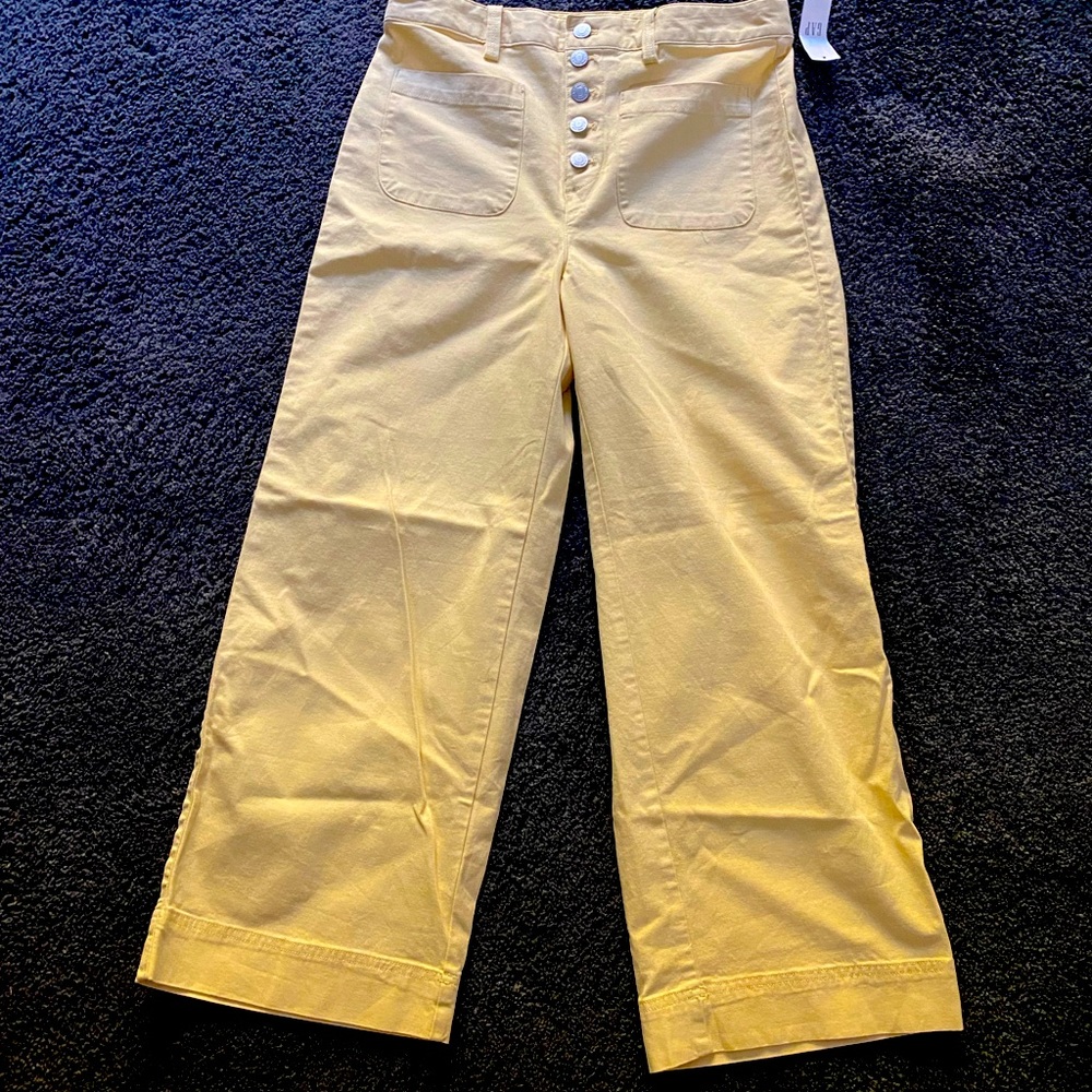 Gap Factory Yellow Cuolette Size 8